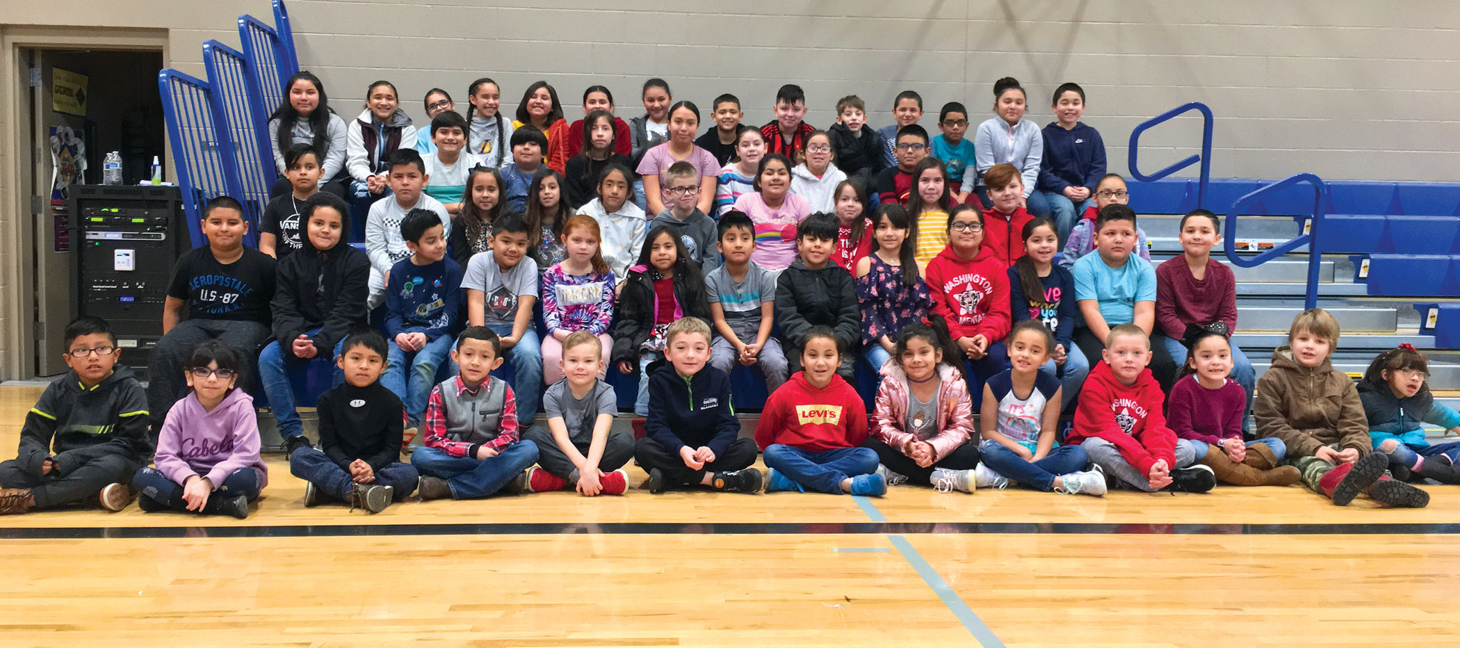 Washington Elementary School January Students of the Month